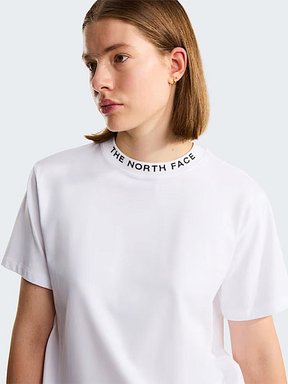 Футболка женская The North Face Zumu Relaxed Graphic Tnf White - Фото 6 большая
