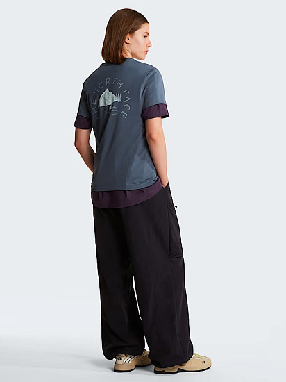 Футболка женская The North Face Monte Regular Graphic Granite Grey - Фото 9 большая