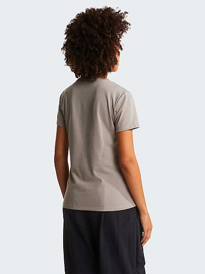 Футболка женская The North Face Evolution Simple Dome Slim Stone Slab - Фото 6 большая