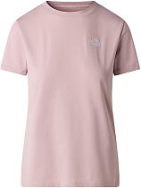Футболка женская The North Face Evolution Simple Dome Slim Metal Pink