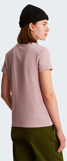 Футболка женская The North Face Evolution Simple Dome Slim Metal Pink - Фото 4 большая