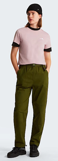 Футболка женская The North Face Evolution Simple Dome Slim Metal Pink - Фото 7 большая