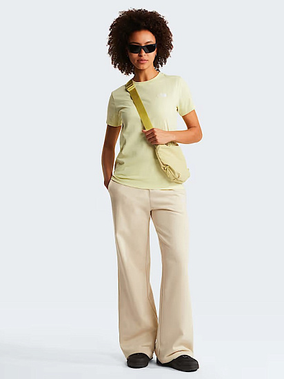 Футболка женская The North Face Evolution Simple Dome Slim Lemon Mist - Фото 7 большая