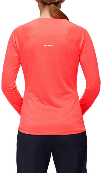 Футболка женская Mammut Moench Light LS Barberry - Фото 3 большая