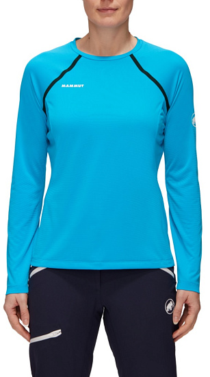 Футболка женская Mammut Moench Light LS Sky - Фото 2 большая