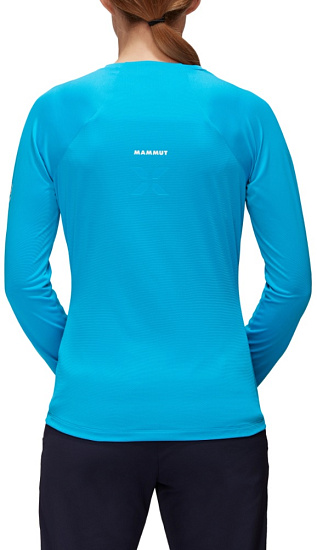 Футболка женская Mammut Moench Light LS Sky - Фото 3 большая