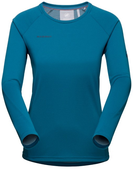 Футболка женская Mammut Aegility LS Sapphire - Фото 1 большая