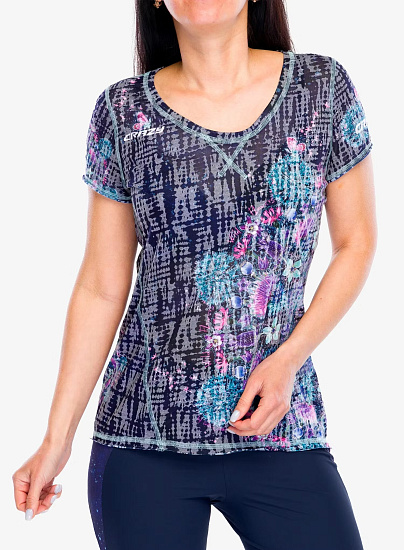 Футболка женская Crazy Idea Aloha Mandala - Фото 5 большая