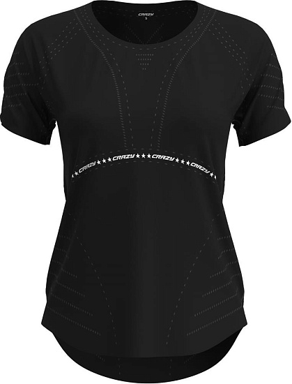 Футболка женская Crazy Idea Laser Black - Фото 1 большая