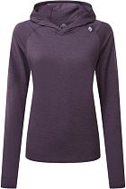 Лонгслив женский Mountain Equipment Glace Hooded Nightshade
