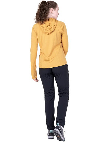 Лонгслив женский Mountain Equipment Glace Hooded Butterscotch - Фото 3 большая
