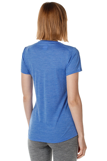Футболка женская Icebreaker Amplify SS Low Crewe Cove Hthr - Фото 4 большая