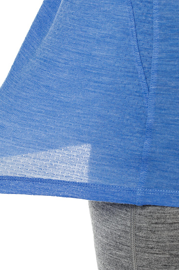 Футболка женская Icebreaker Amplify SS Low Crewe Cove Hthr - Фото 5 большая