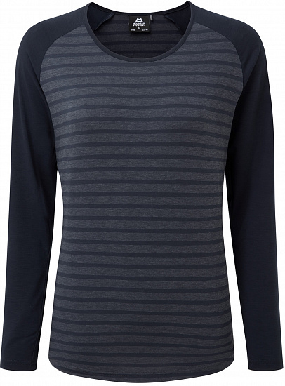 Лонгслив женский Mountain Equipment Redline LS Cosmos stripe/Cosmos - Фото 1 большая