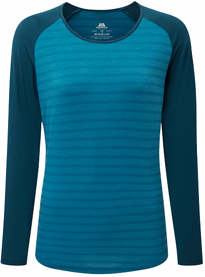 Лонгслив женский Mountain Equipment Redline LS AltoStripe/Majolica - Фото 1 большая
