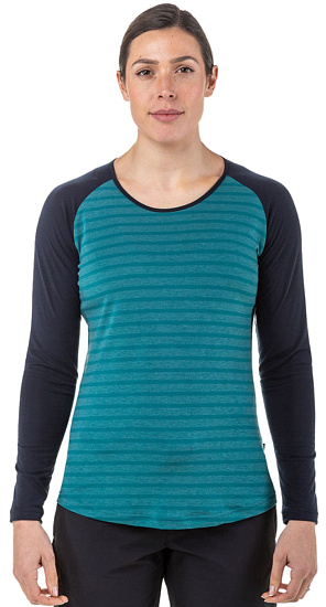Лонгслив женский Mountain Equipment Redline LS AltoStripe/Majolica - Фото 2 большая