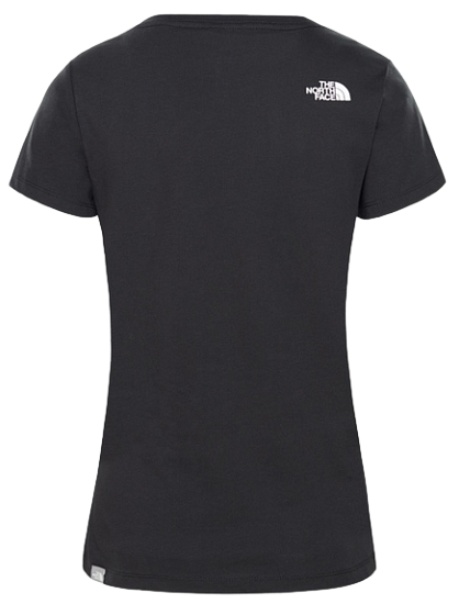 Футболка женская The North Face Never Stop Exploring SS TNF White/TNF Black - Фото 2 большая