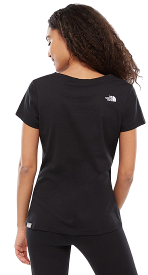 Футболка женская The North Face Never Stop Exploring SS TNF White/TNF Black - Фото 4 большая