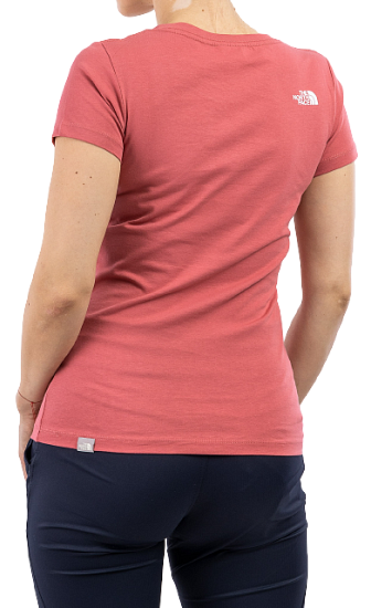 Футболка женская The North Face Never Stop Exploring SS Slate Rose - Фото 4 большая