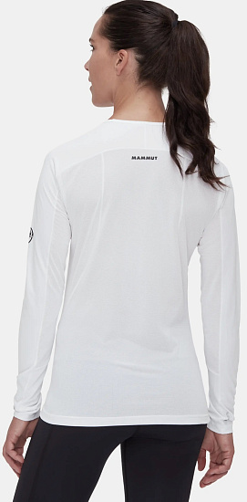 Лонгслив женский Mammut Aenergy FL White - Фото 4 большая