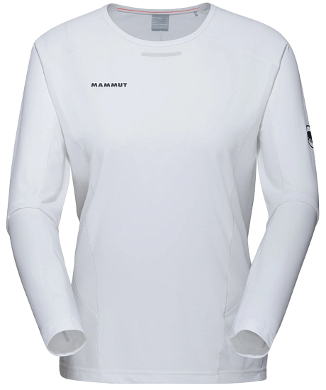Лонгслив женский Mammut Aenergy FL White - Фото 1 большая