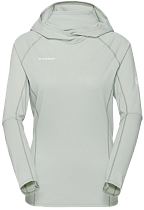 Лонгслив женский Mammut Selun FL Sun Hoody Silver Sage