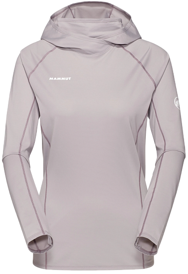 Лонгслив женский Mammut Selun FL Sun Hoody Alpine Calamint - Фото 1 большая
