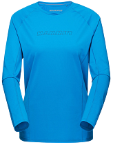 Лонгслив женский Mammut Selun FL Logo Glacier Blue