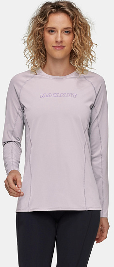 Лонгслив женский Mammut Selun FL Logo Alpine Calamint - Фото 2 большая