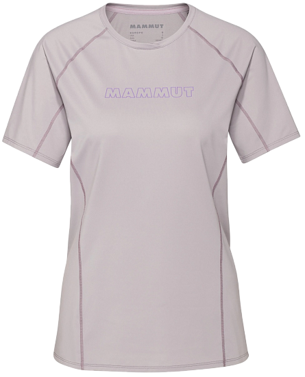 Футболка женская Mammut Selun FL Logo Alpine Calamint - Фото 1 большая
