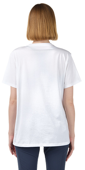 Футболка женская Arcteryx Bird Emblem White - Фото 4 большая