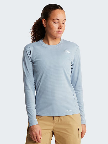 Лонгслив женский The North Face Shadow Frost Grey - Фото 3 большая