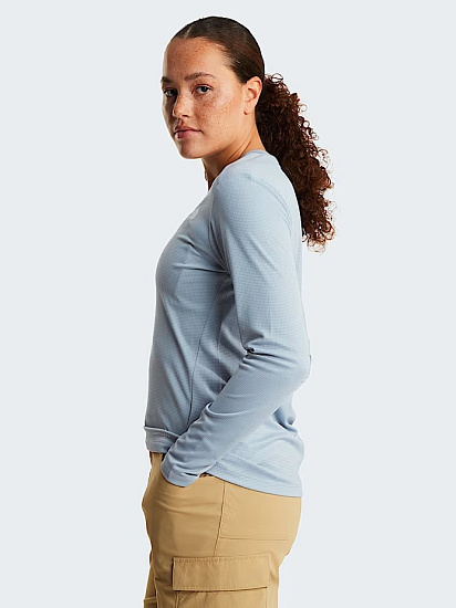 Лонгслив женский The North Face Shadow Frost Grey - Фото 4 большая