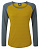 Футболка женская Mountain Equipment Redline LS Tee Acid stripe/Moorland - Фото 1 малая