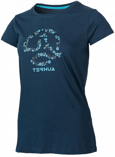 Футболка женская Ternua Lutni Dark Teal - Фото 1 большая