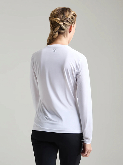 Лонгслив женский Montura Fresh Light Maglia White - Фото 4 большая