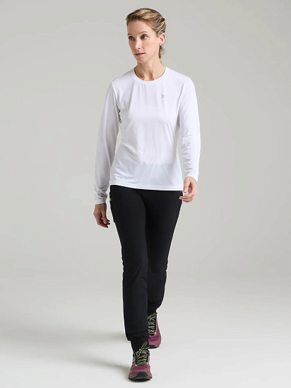 Лонгслив женский Montura Fresh Light Maglia White - Фото 7 большая