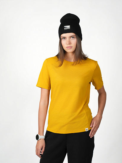 Футболка женская Montura Merino Mix Mustard - Фото 4 большая