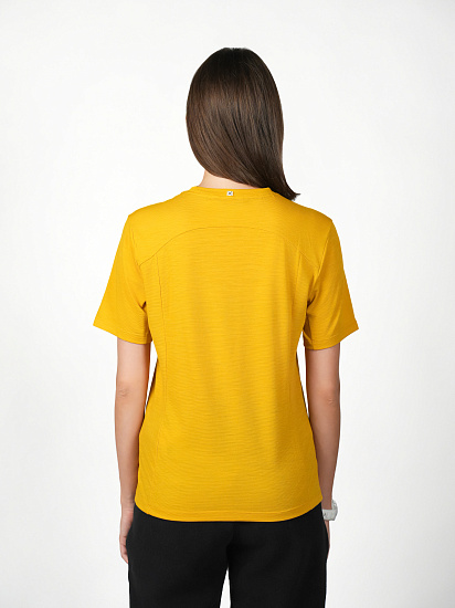 Футболка женская Montura Merino Mix Mustard - Фото 6 большая
