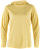 Лонгслив женский Fjallraven Abisko Sun-hoodie Mais Yellow - Фото 1 малая