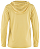 Лонгслив женский Fjallraven Abisko Sun-hoodie Mais Yellow - Фото 2 малая