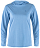 Лонгслив женский Fjallraven Abisko Sun-hoodie Ultramarine - Фото 1 малая