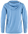 Лонгслив женский Fjallraven Abisko Sun-hoodie Ultramarine - Фото 5 малая