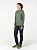 Лонгслив женский Fjallraven Abisko Sun-hoodie Patina Green - Фото 3 малая
