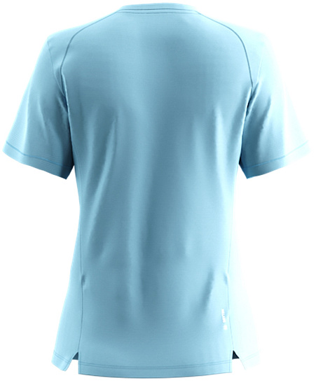 Футболка женская Salewa Puez Dry Air Blue - Фото 2 большая