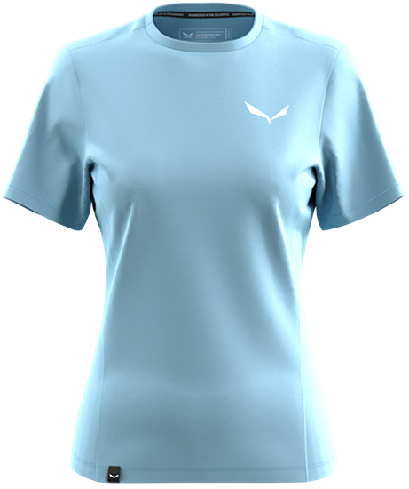 Футболка женская Salewa Puez Dry Air Blue - Фото 1 большая
