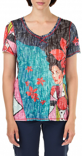Футболка женская Crazy Idea Aloha Hulya Japan - Фото 1 большая