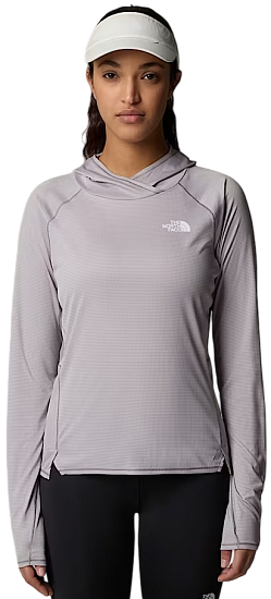 Лонгслив женский The North Face Sunriser Hoodie Moonstone Grey - Фото 5 большая