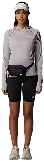 Лонгслив женский The North Face Sunriser Hoodie Moonstone Grey - Фото 7 большая