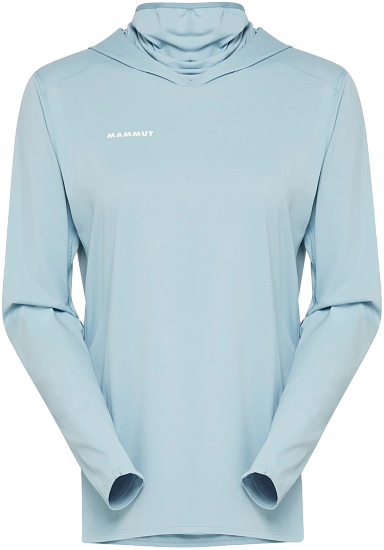 Лонгслив женский Mammut Selun FL Sun Hoody Nebla - Фото 1 большая